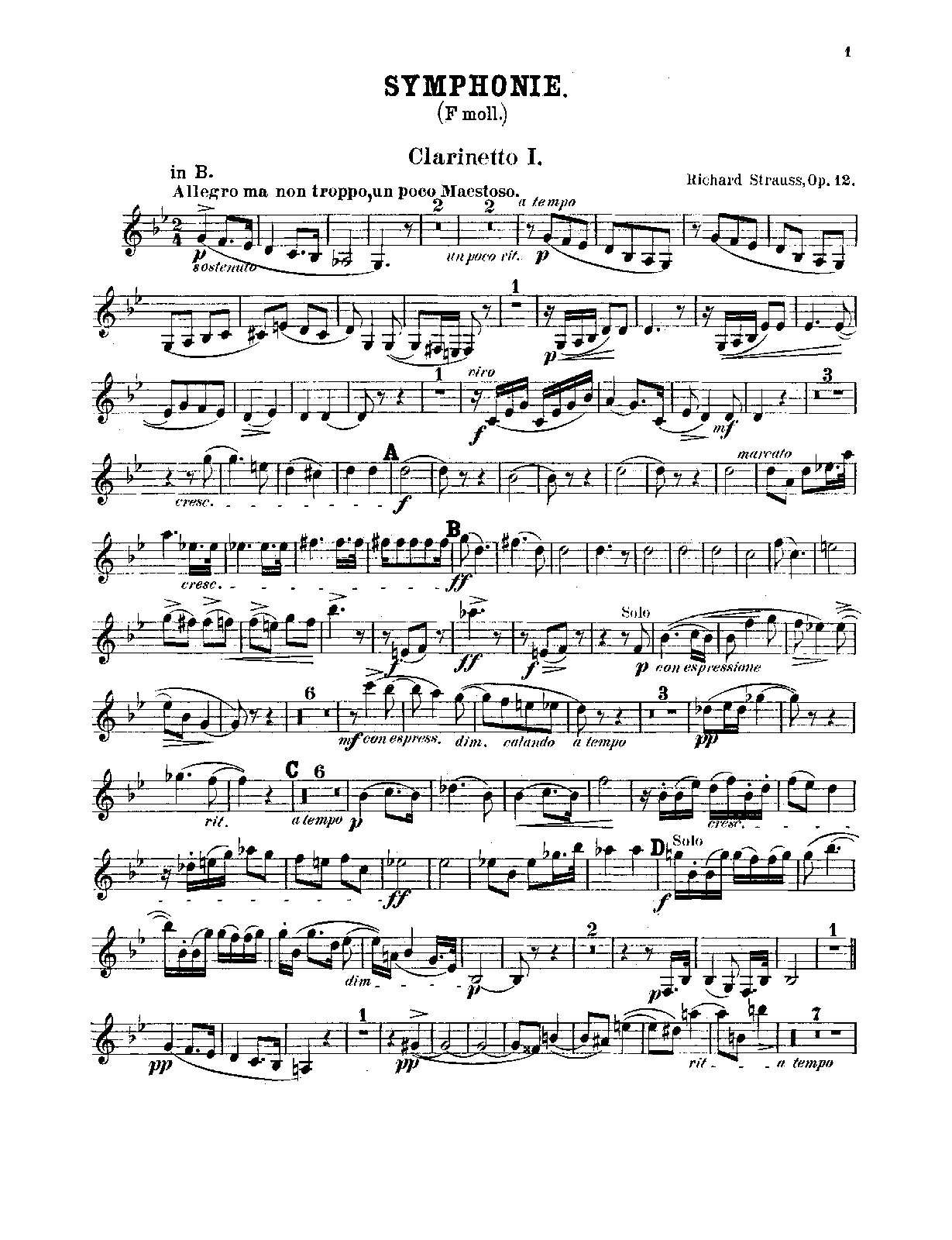 File:PMLP146975-Strauss Symphony in F minor, Op.12 Clarinets (Bb).pdf