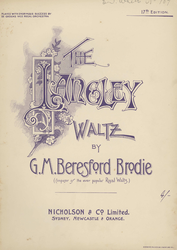 The Langley waltz (Beresford Brodie, G. M.) IMSLP