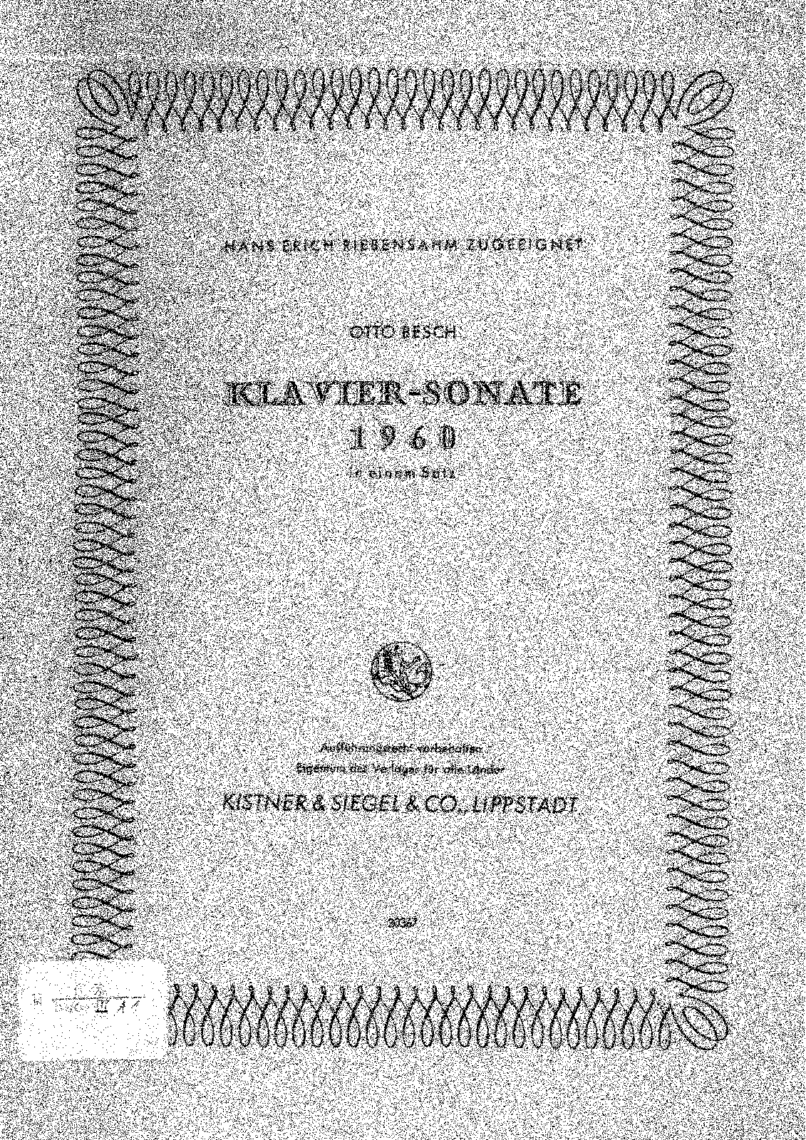 Piano Sonata (Besch, Otto) IMSLP