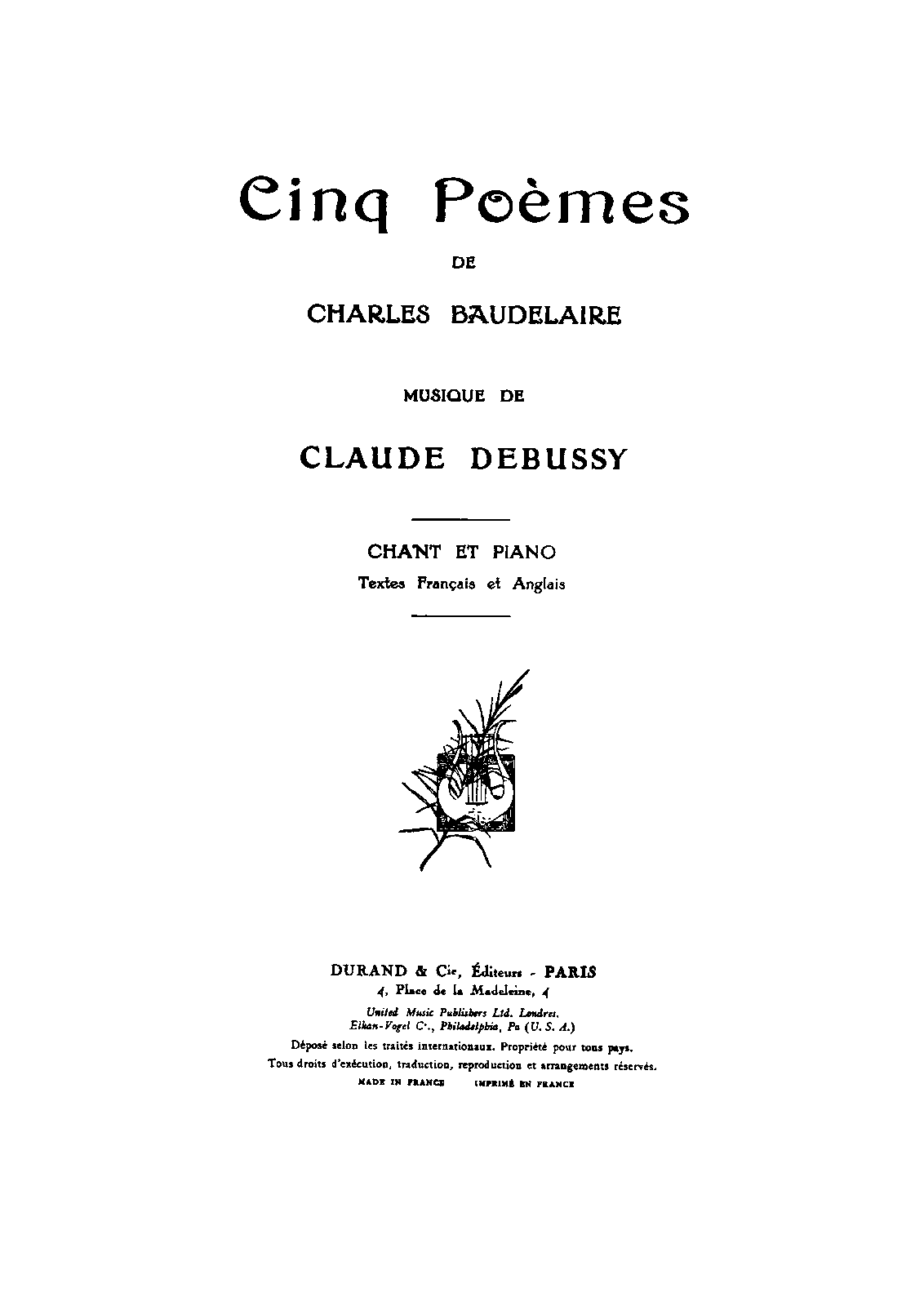 File:PMLP35766-Debussy Cinq Poemes de Charles Baudelaire Durand 9503 filter.pdf