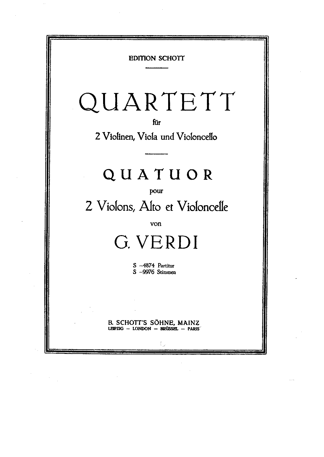 String Quartet (Verdi, Giuseppe) IMSLP