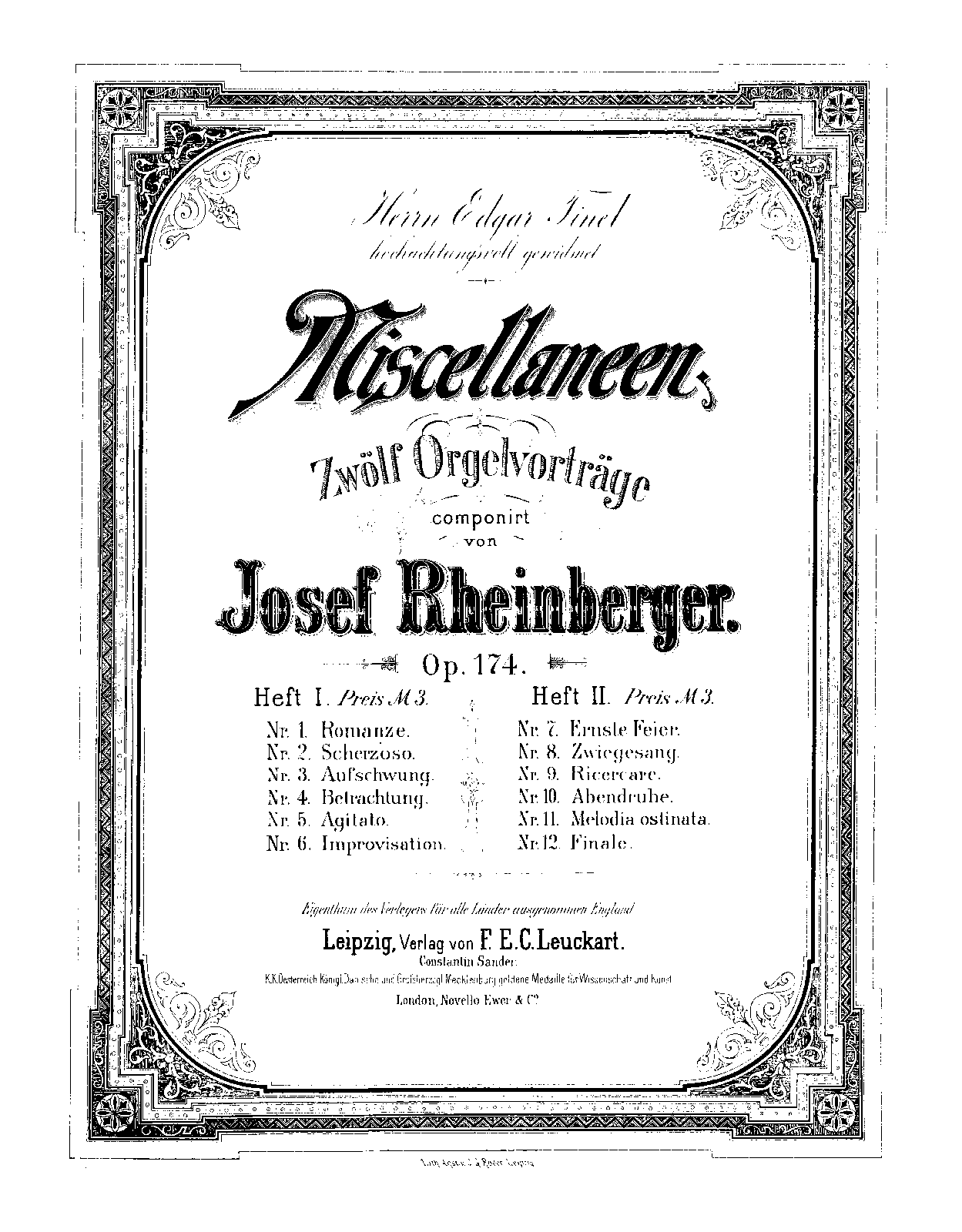Miscellaneen