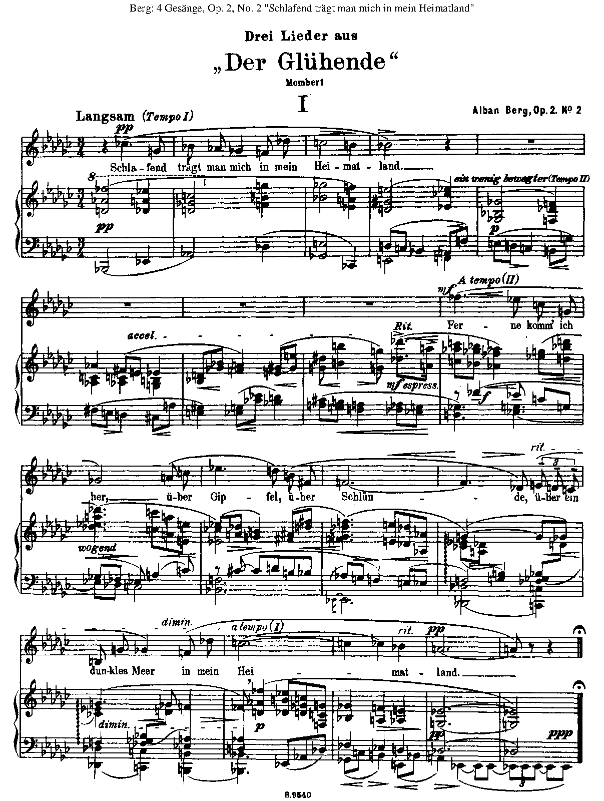 File:PMLP31132-Berg--4 Gesänge Op 2 No 2 Schlafend trägt man mich in mein Heimatland.pdf