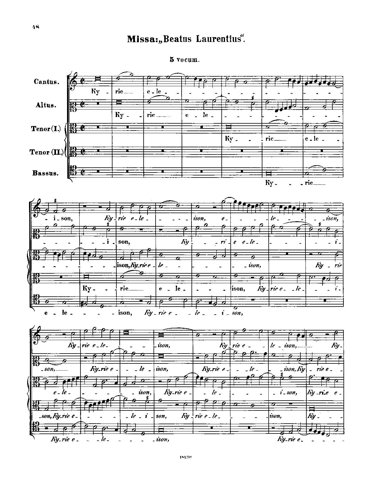 Missa Beatus Laurentius