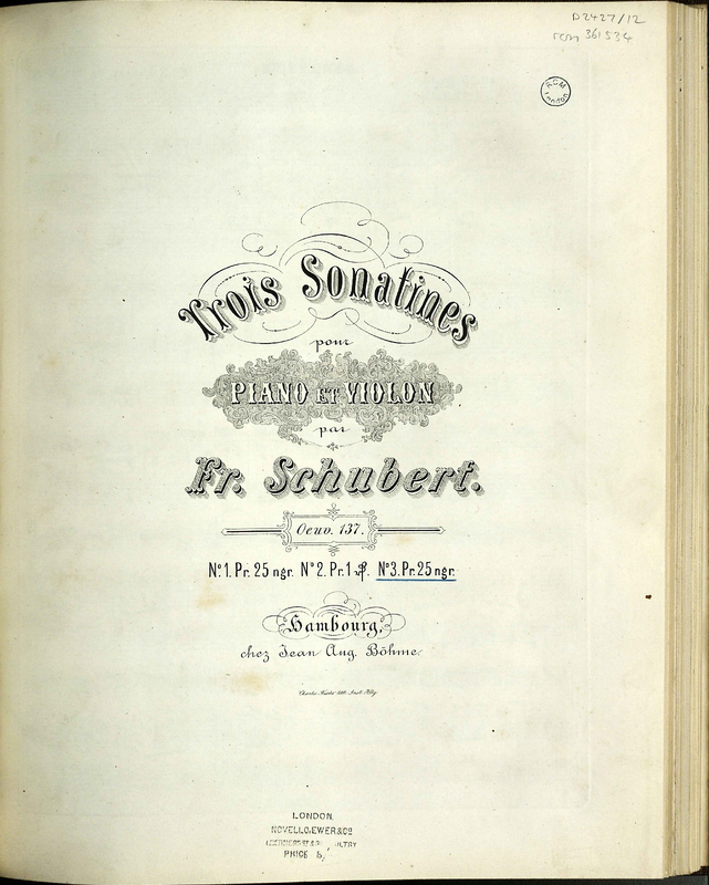 Violin Sonata (No.3)