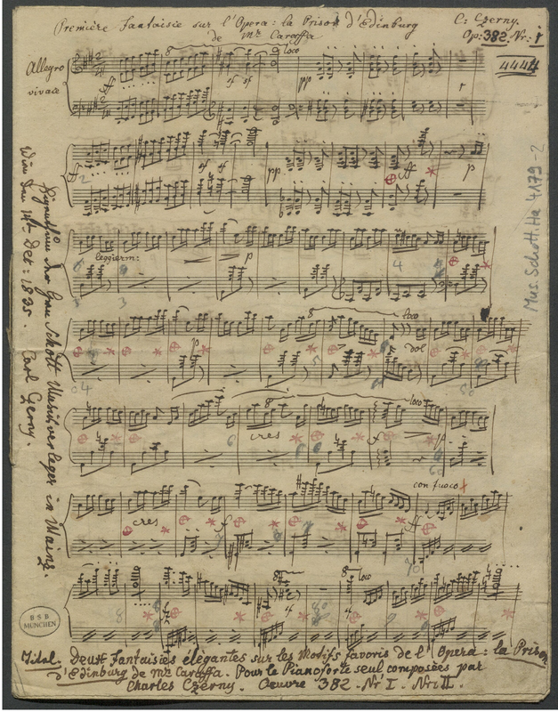 2 Fantaisies élégantes sur les motifs favoris de 'La prison d'Edimbourg'