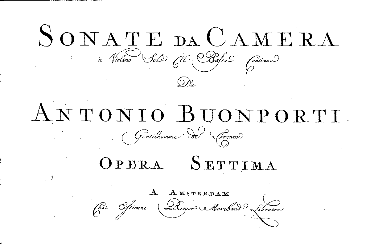 10 Violin Sonatas, Op.7 (Bonporti, Francesco Antonio) - IMSLP