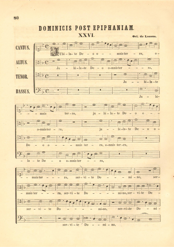 Jubilate Deo omnis terra
