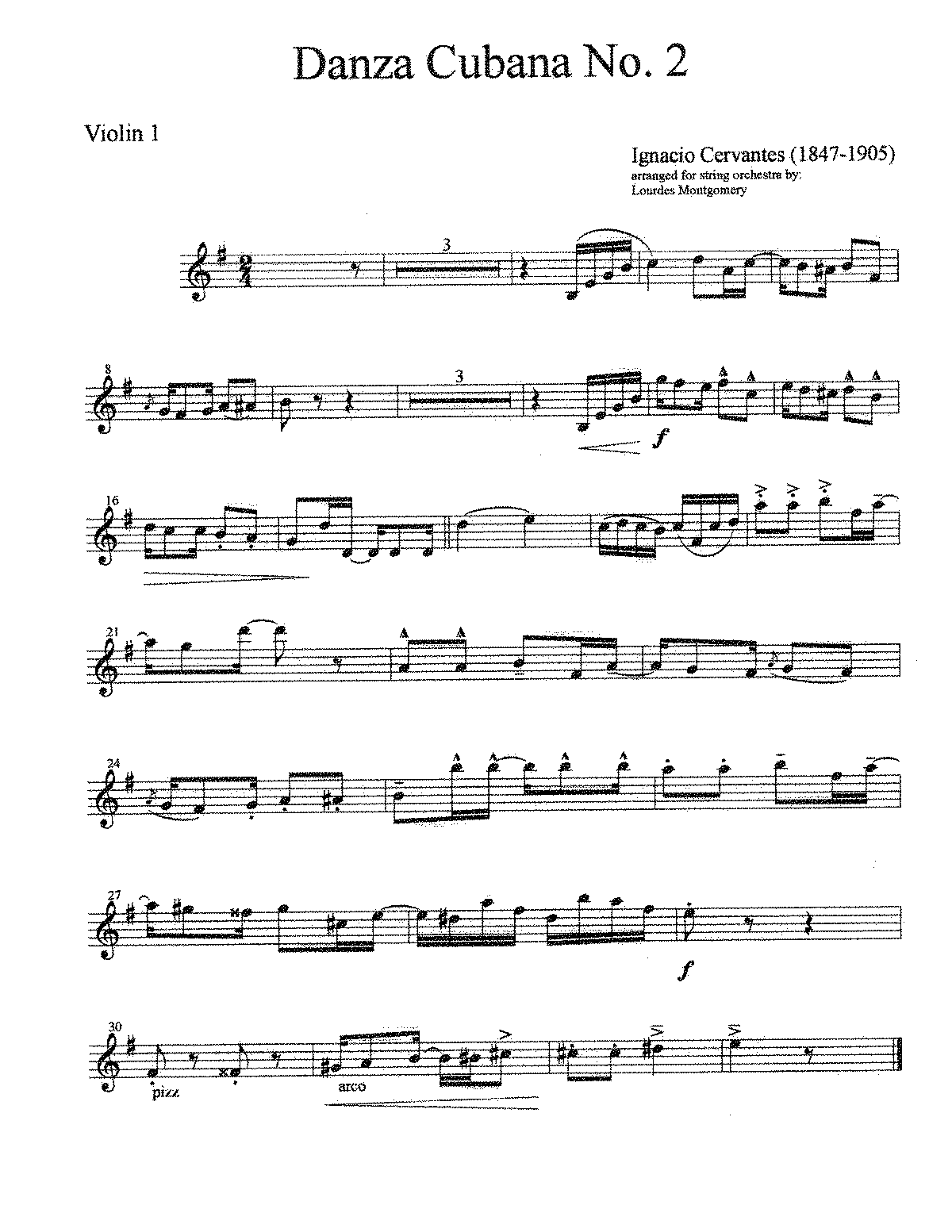 6 Cuban Dances (Cervantes, Ignacio) - IMSLP: Free Sheet Music PDF Download