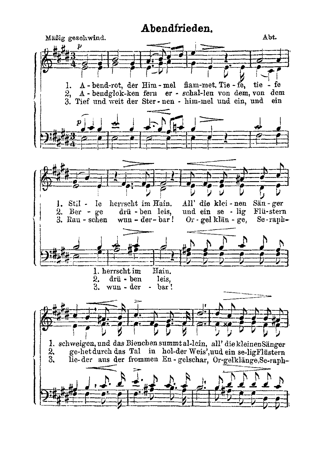 3 Gesänge für Männerchor, Op.148 (Abt, Franz) - IMSLP