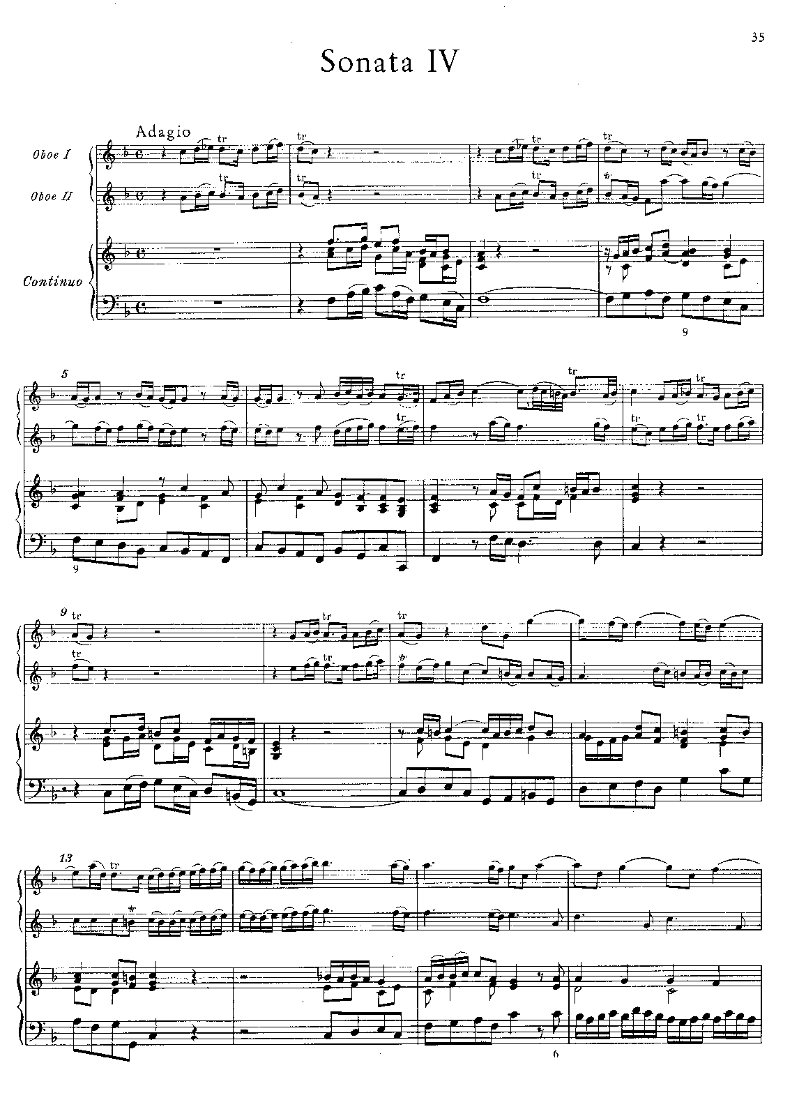 Trio Sonata in F major