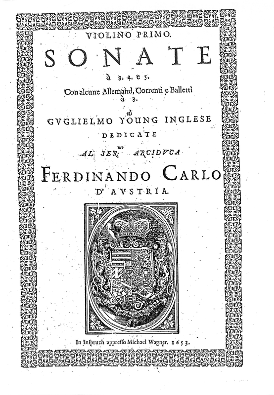 Sonate à 3, 4, 5 con alcune allemand, correnti e balletti à 3
