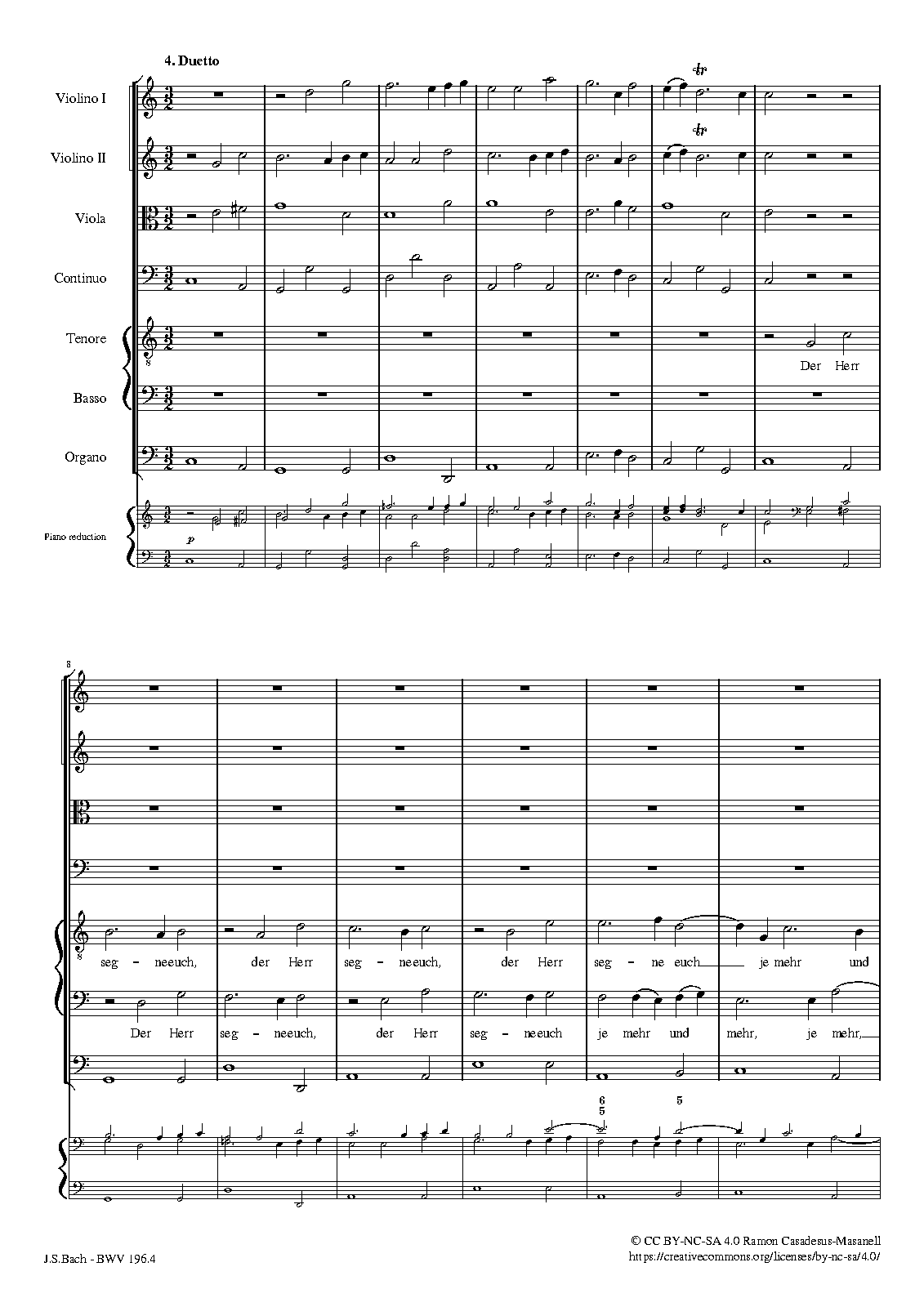 File:PMLP150107-Der Herr denket an uns BWV 196.4 Johann Sebastian Bach BWV 196.4.pdf
