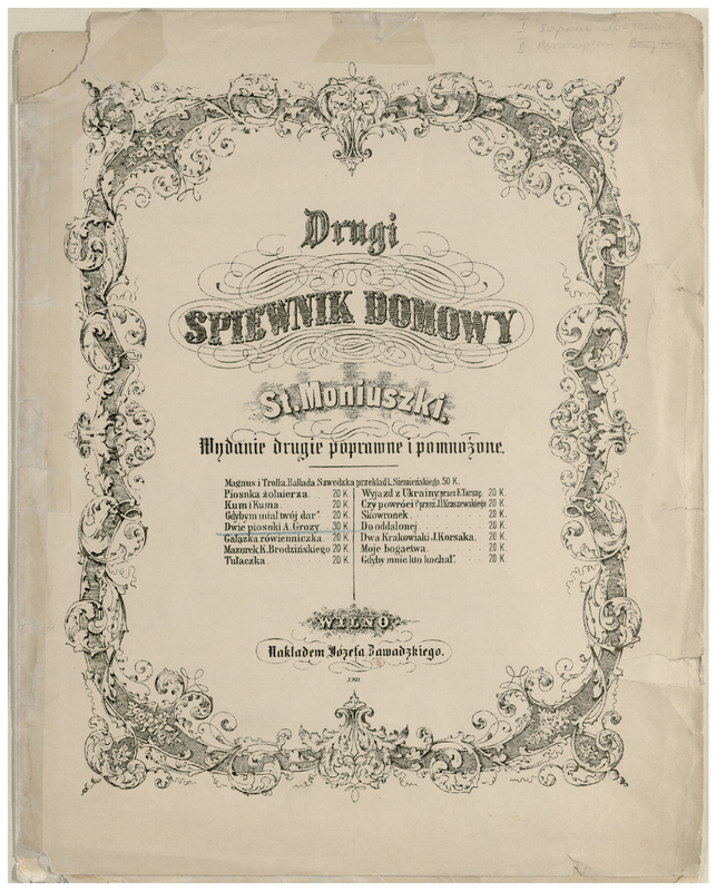 Dwie piosnki A. Grozy