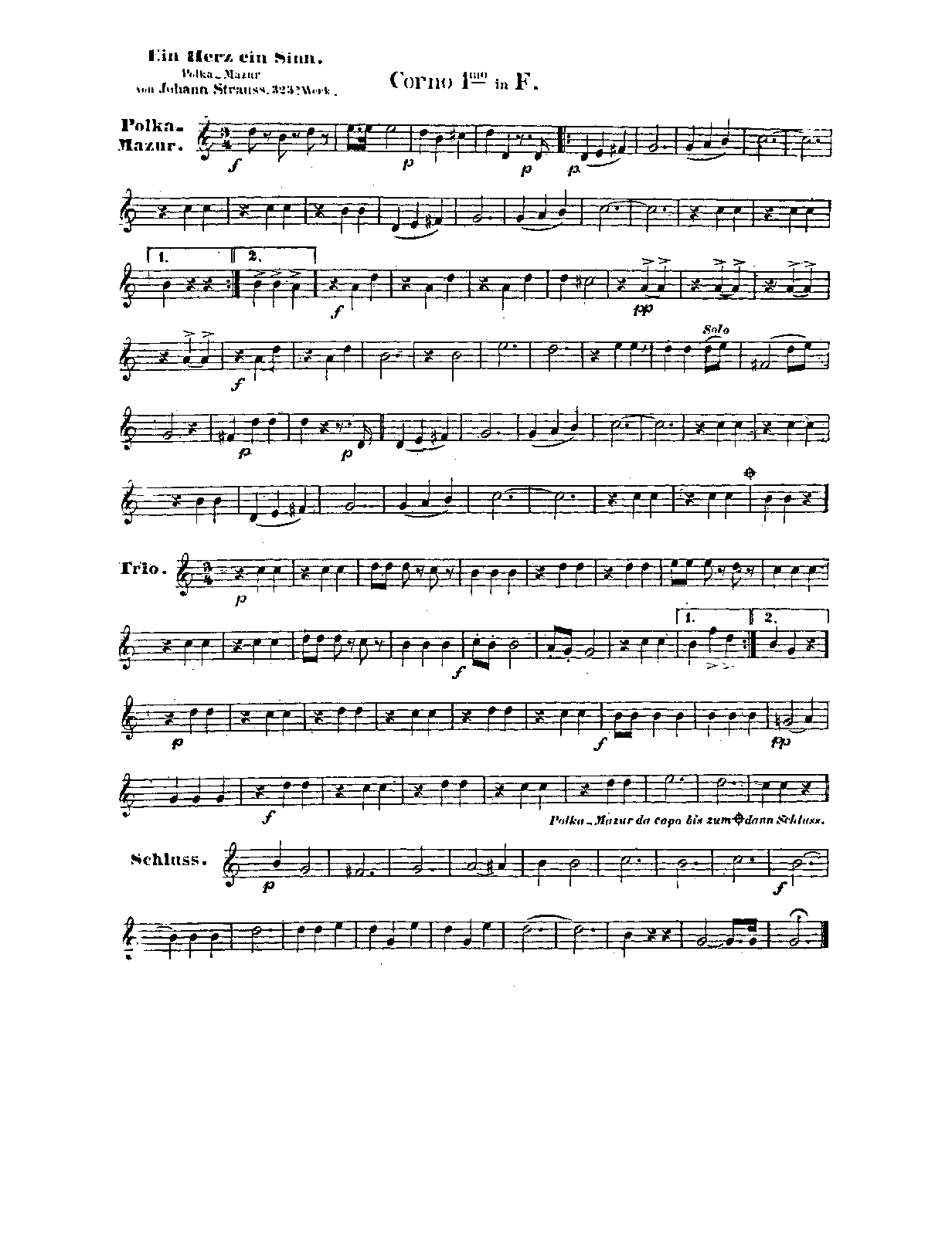 File:PMLP40184-Strauss Jr. Ein Herz und ein Sinn, Op.323 - Horn 1-4 (F).pdf