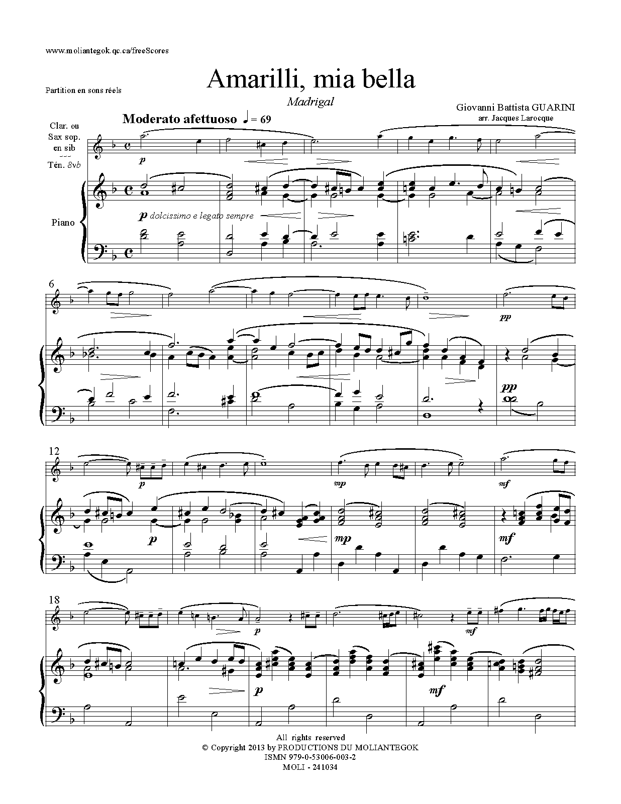File:PMLP75353-CACCINI-Amarilli mia bella=flt htb clr sax-pno - Piano score for clar or sop, ten sax.pdf