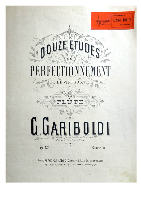 12 Etudes de Perfectionnement et de Virtuosité