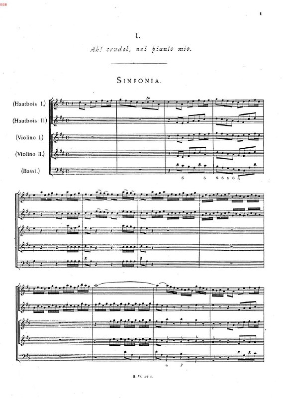 Ah, crudel! nel pianto mio