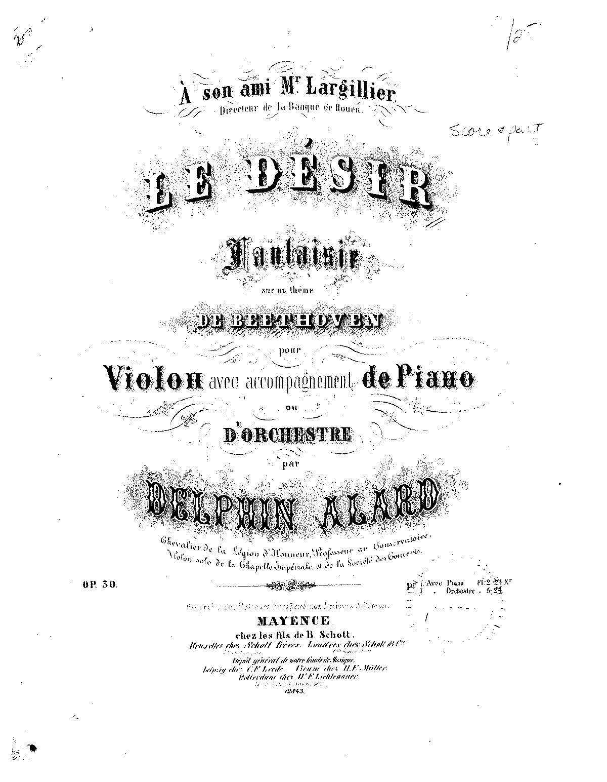 Le désir, Op.30 (Alard, Jean Delphin) - IMSLP