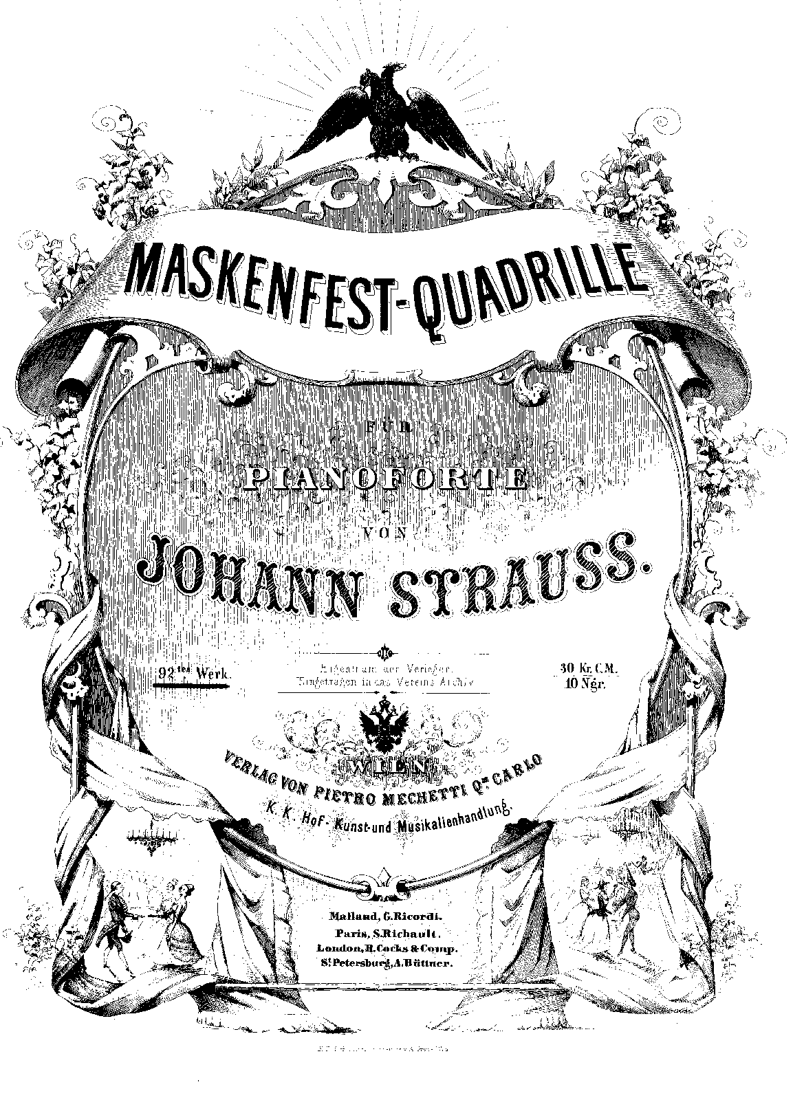 Maskenfest-Quadrille