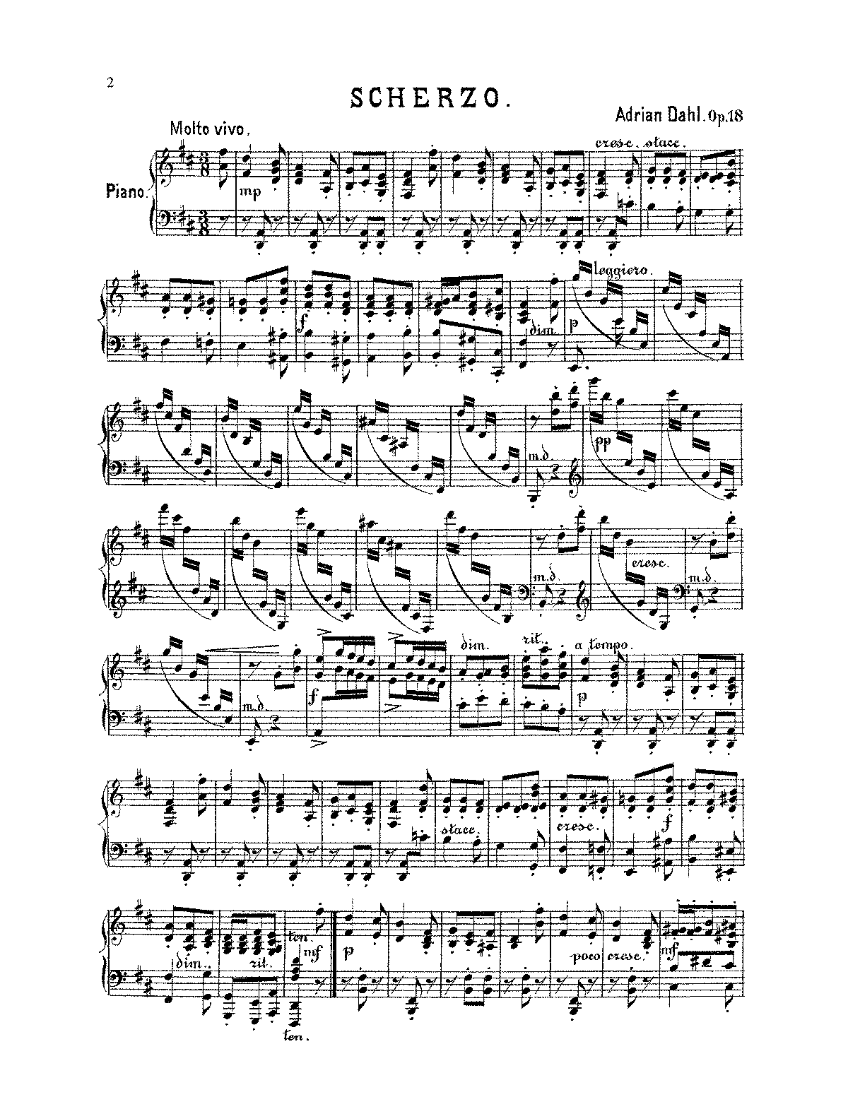 Скерцо. Прокофьев Скерцо для скрипки Ре мажор. Scherzo. Скерцо номер 2 опус 31.