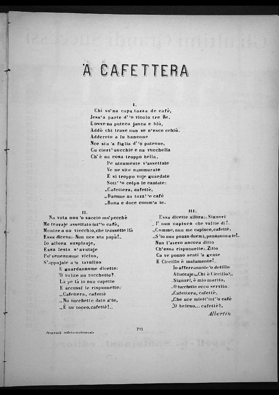 'A cafettera