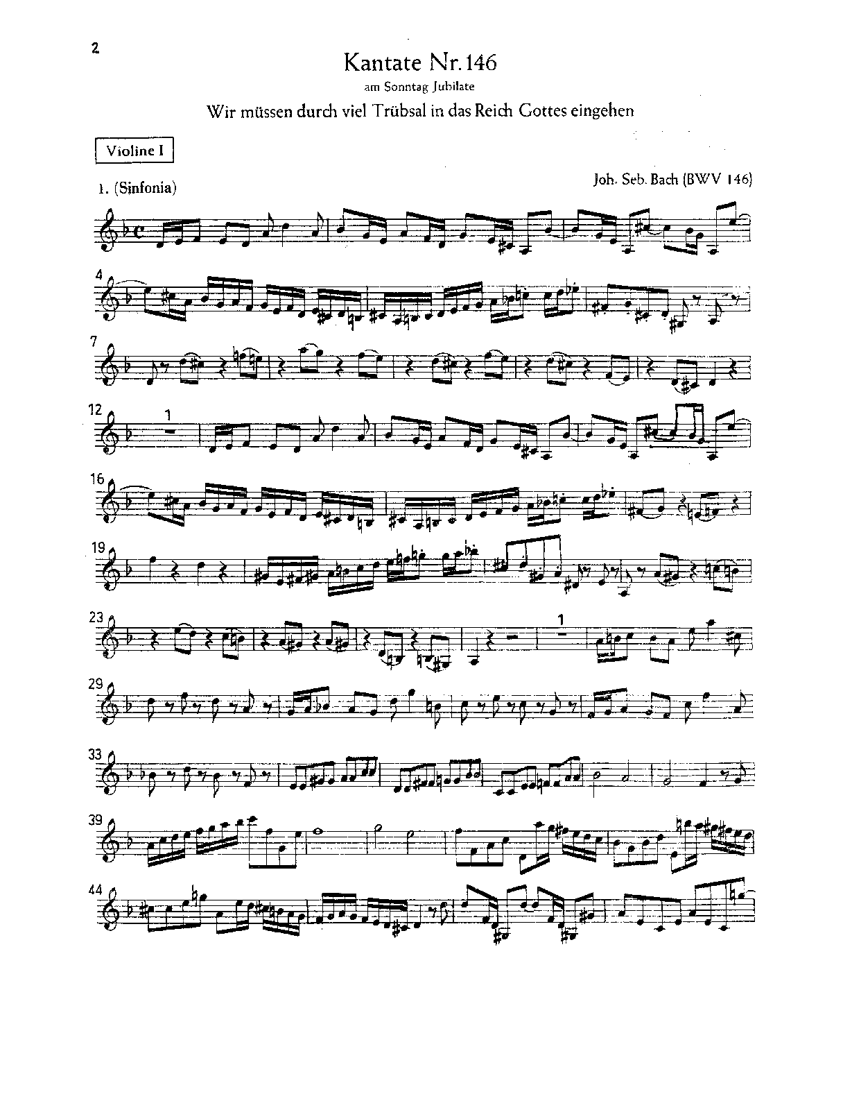 File:PMLP149941-Bach Wir müssen durch viel Trübsal in das Reich Gottes eingehen, BWV 146 - Violins I.pdf
