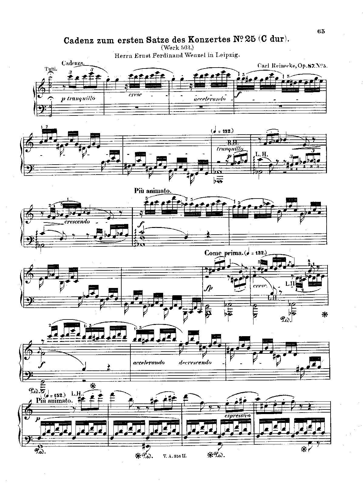 Piano Concerto No.25 in C major, K.503 (Mozart, Wolfgang Amadeus) IMSLP Free Sheet Music PDF