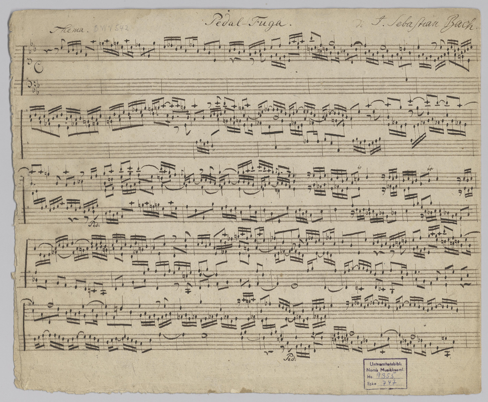 Prelude (Fantasia) and Fugue in G minor