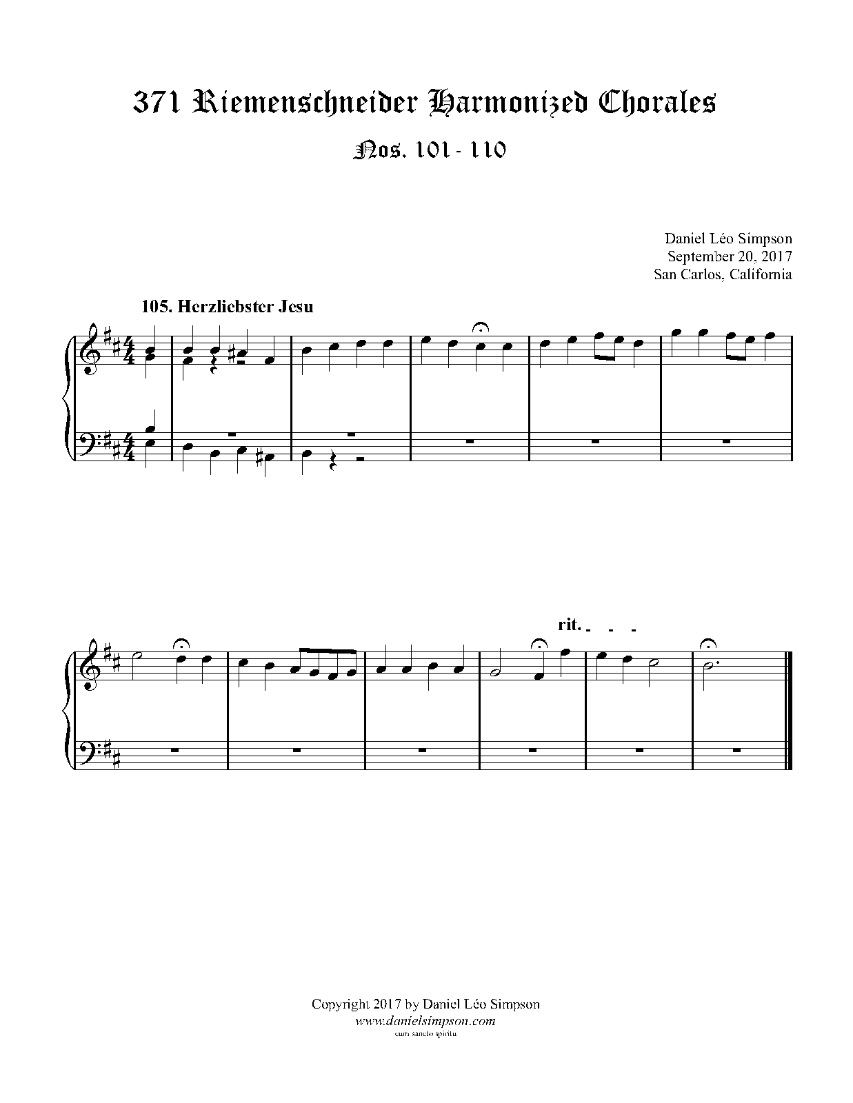 File:PMLP799566-DRAFTS-105 Herzliebster Jesu, was hast du verbrochen-092017.pdf