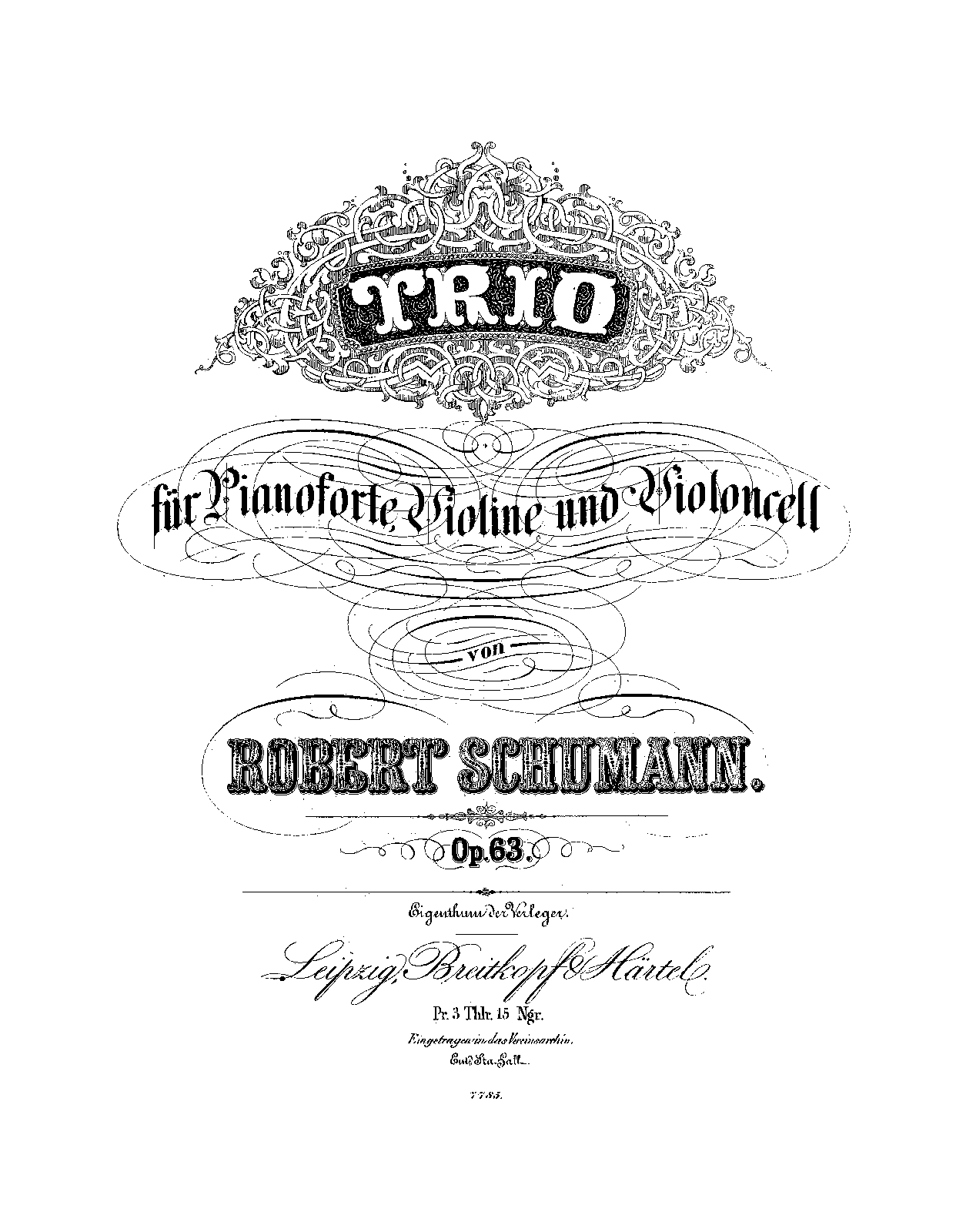 Piano Trio No.1