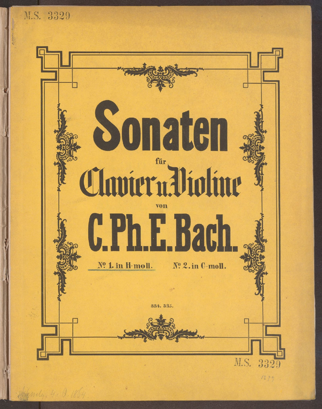 Violin Sonata in B minor