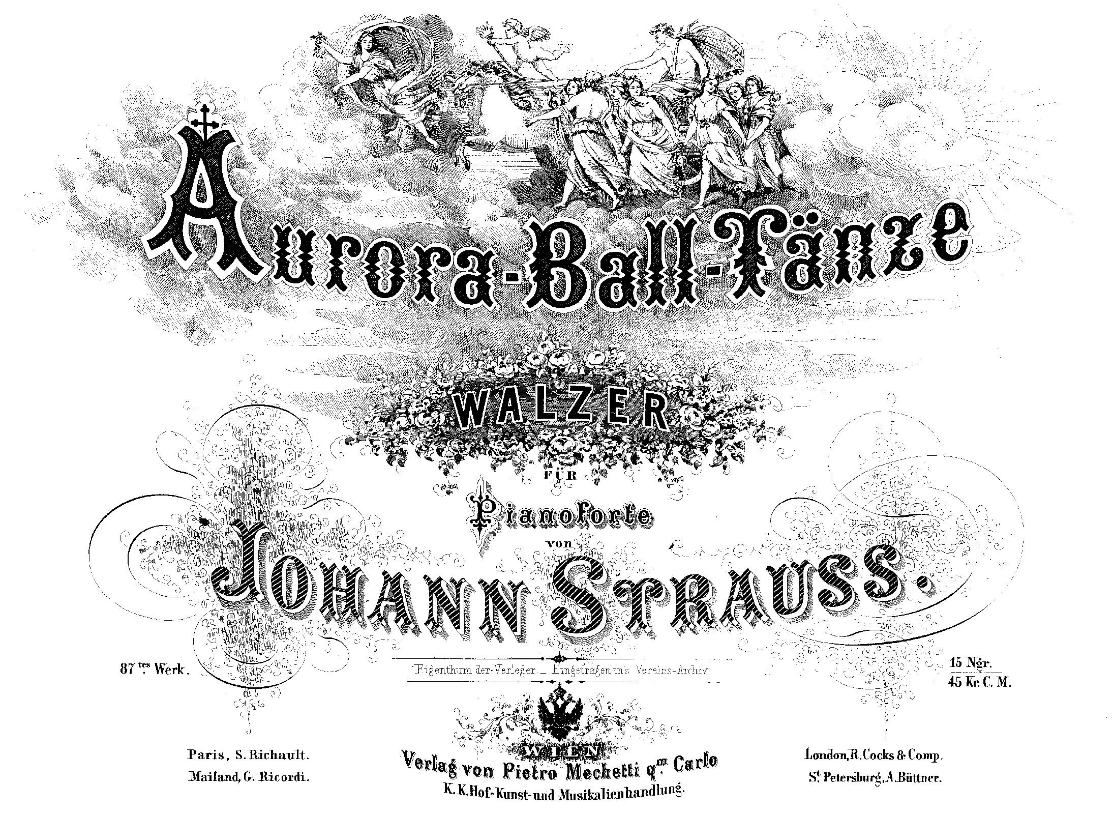 Aurora-Ball-Tänze Walzer
