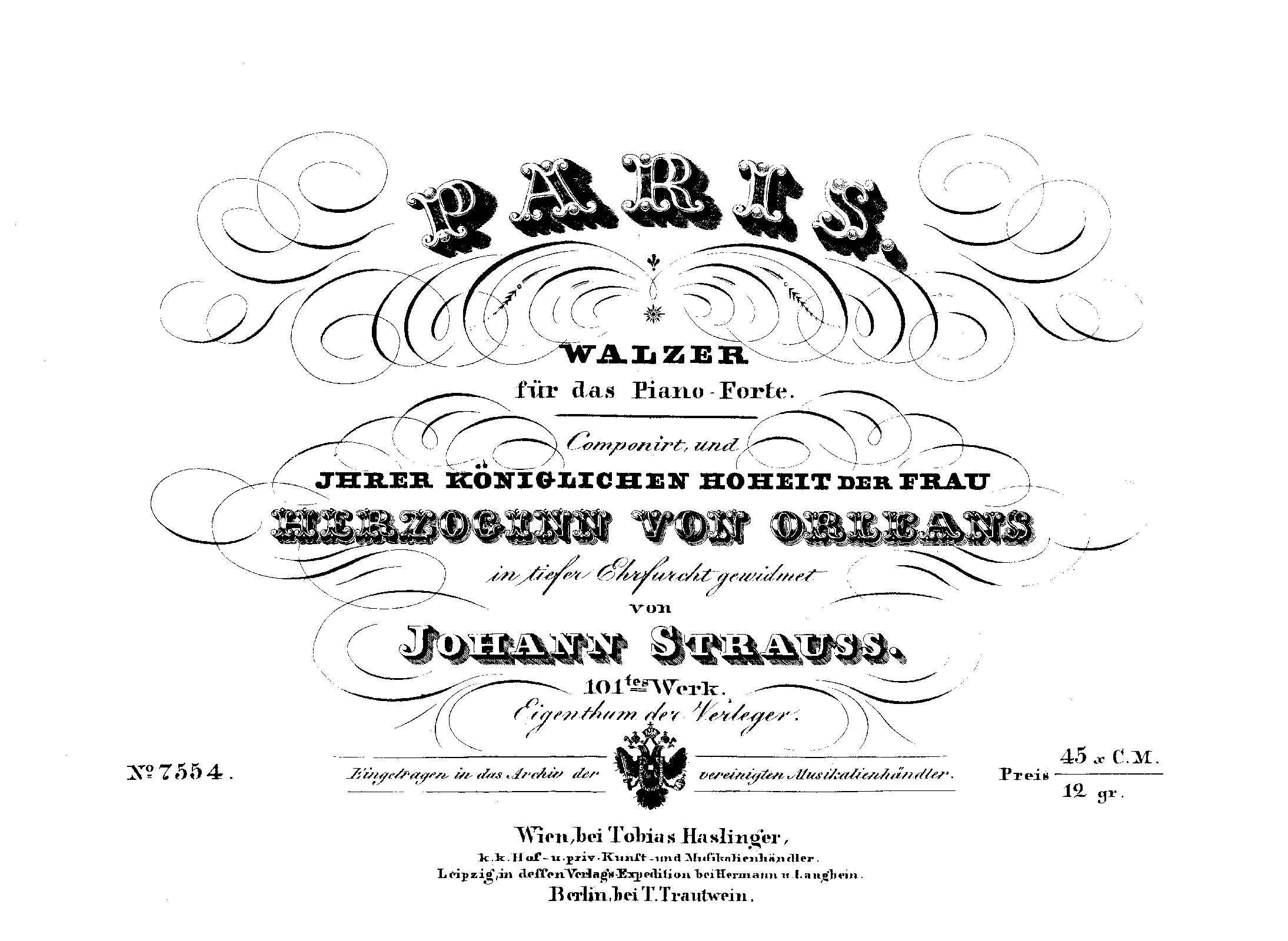 Paris, Op.101