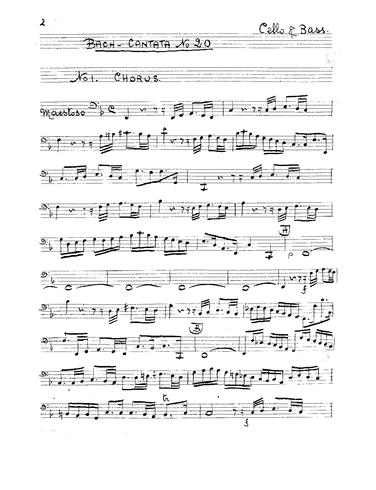 File:PMLP148254-Bach O Ewigkeit, du Donnerwort, BWV 20 - Cellos, Basses.pdf