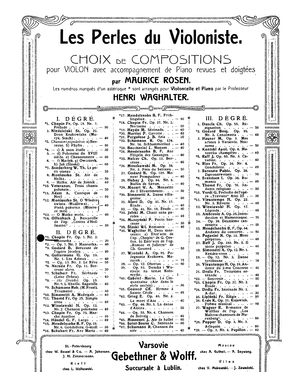 Mazurkas, Op.7 (Chopin, Frédéric) - IMSLP: Free Sheet Music PDF Download