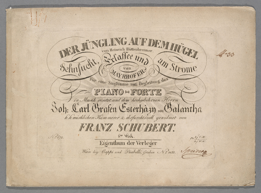 Der Jüngling auf dem Hügel