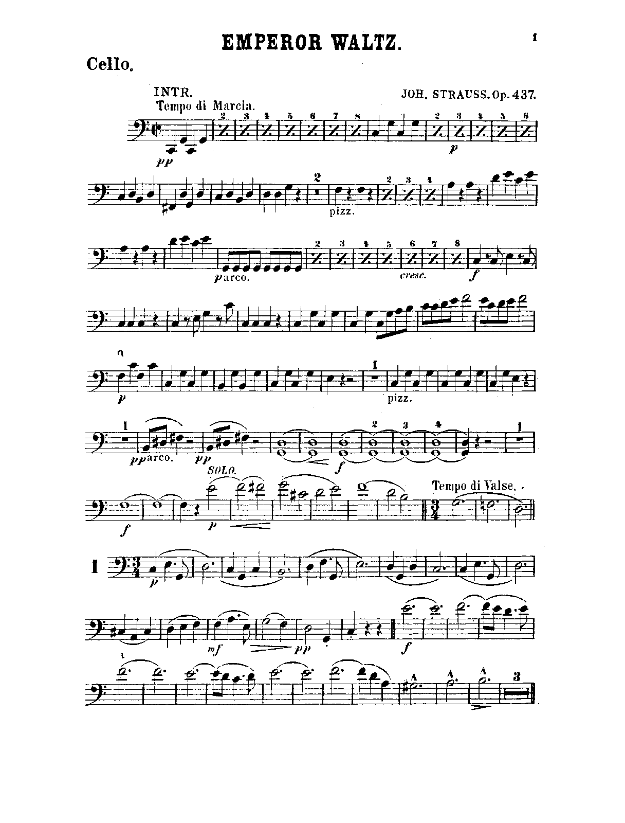 File:PMLP39963-Strauss Jr. Kaiser-Walzer, Op.437 (arr. Orch. Seredy) - Cellos.pdf