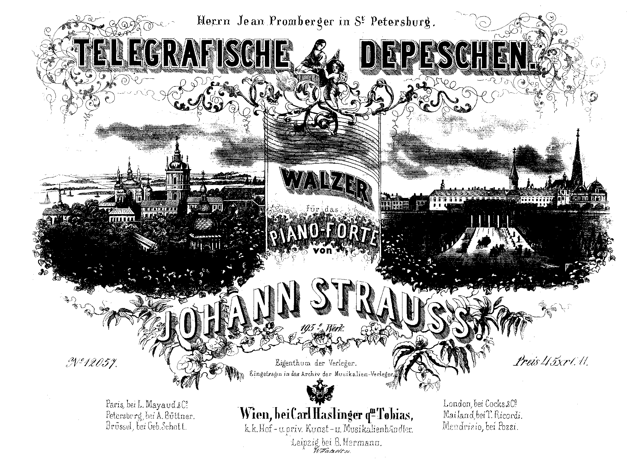 Telegrafische Depeschen Walzer