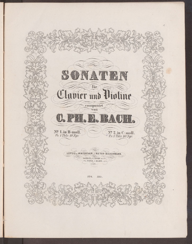 Violin Sonata in C minor