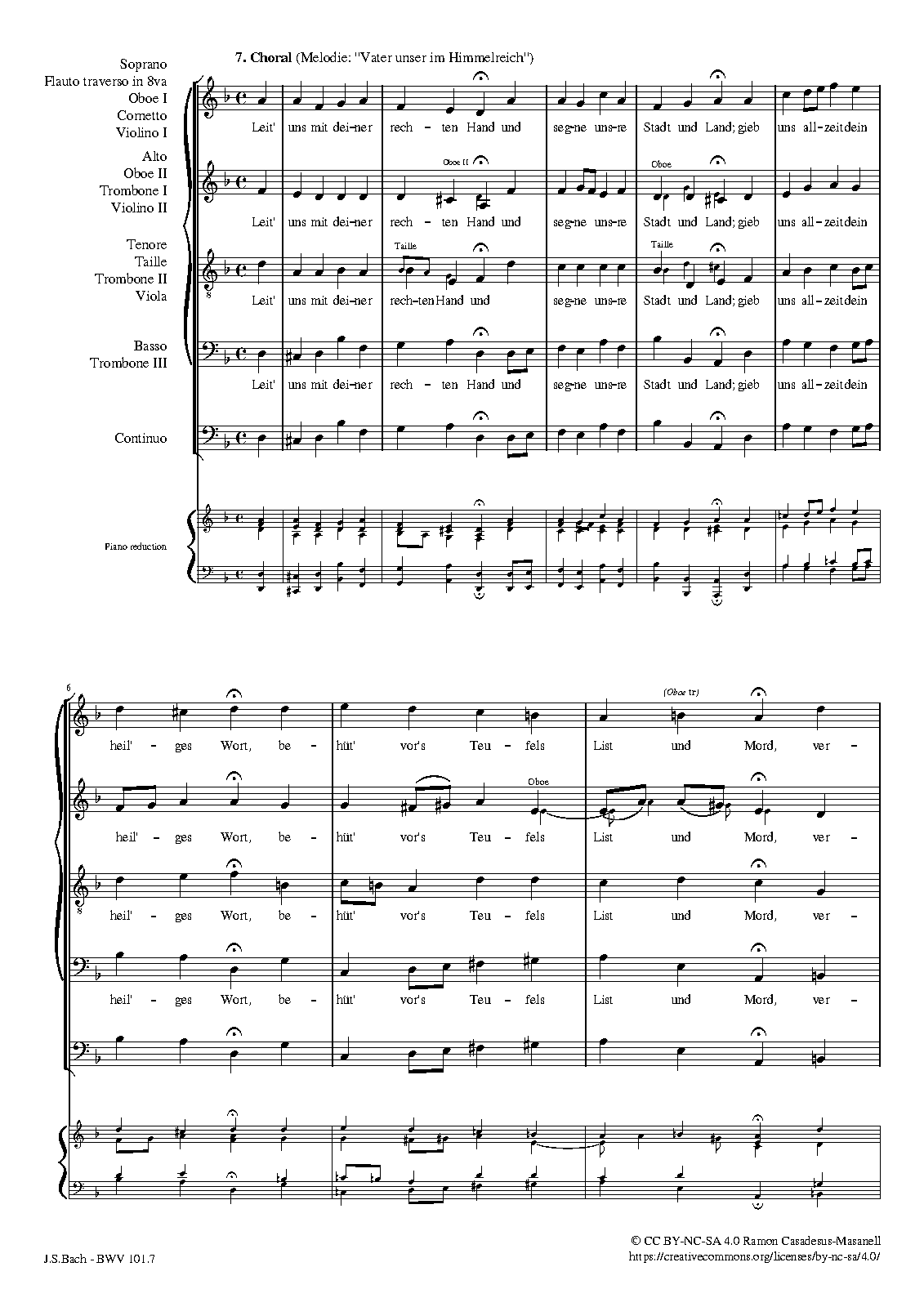 File:PMLP149630-Nimm von uns, Herr, du treuer Gott BWV 101.7 Johann Sebastian Bach BWV 101.7.pdf