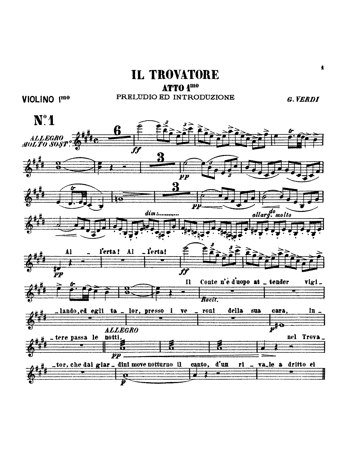 Il Trovatore (Verdi, Giuseppe) - IMSLP: Free Sheet Music PDF Download