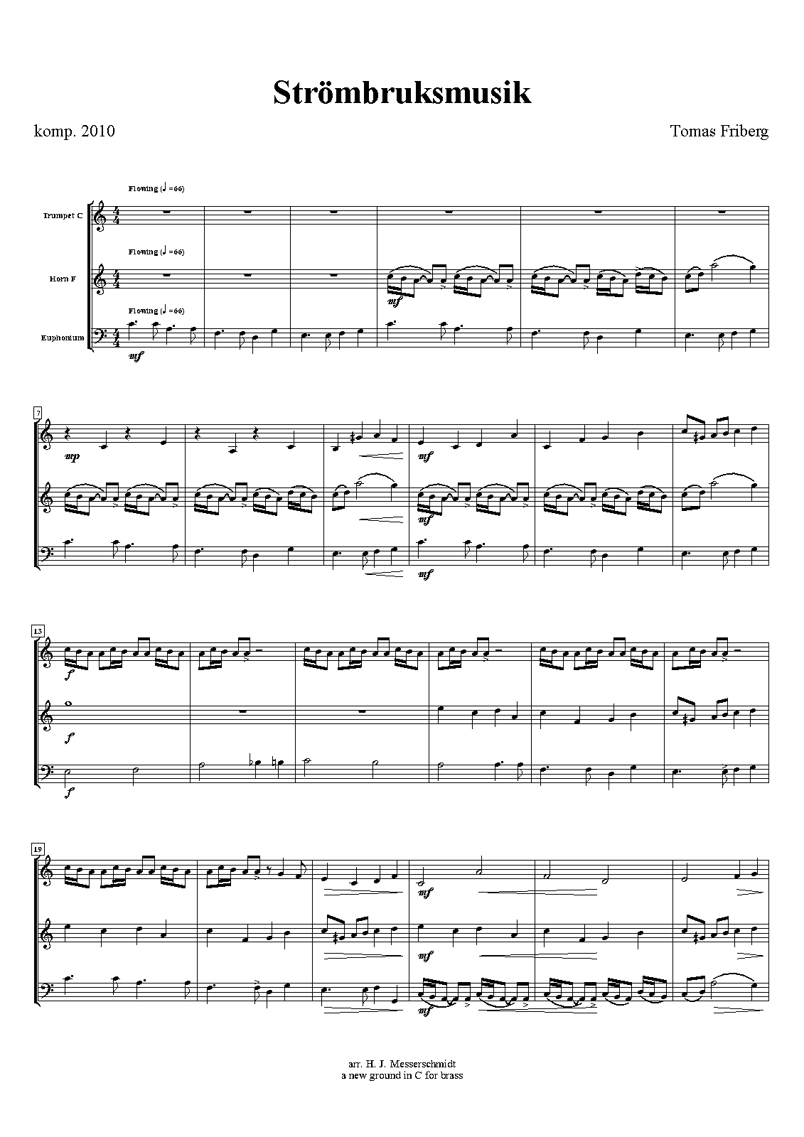 Brass Quintet No.1 (Friberg, Tomas) IMSLP