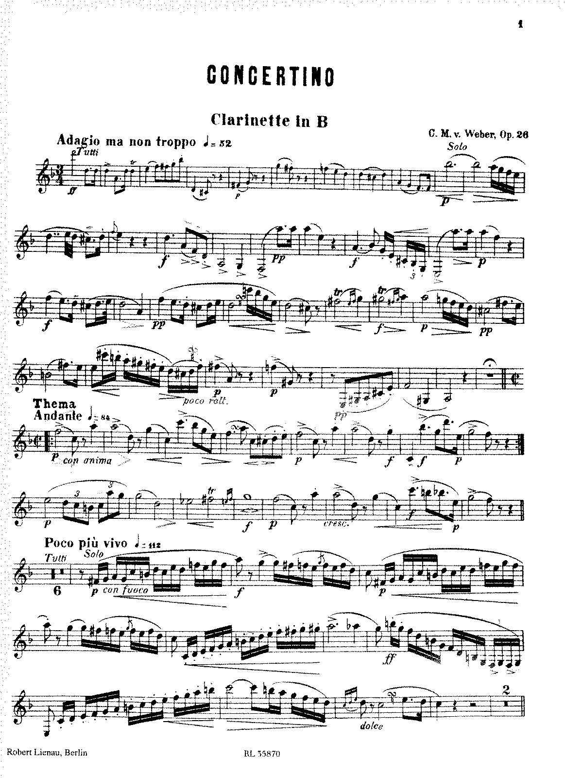 Концерт для кларнета ноты. Вебер Концертино для кларнета Ноты. Концертино для кларнета Вебер pdf. Концертино Вебера для кларнета партия кларнета Ноты. Вебер вариации для кларнета.