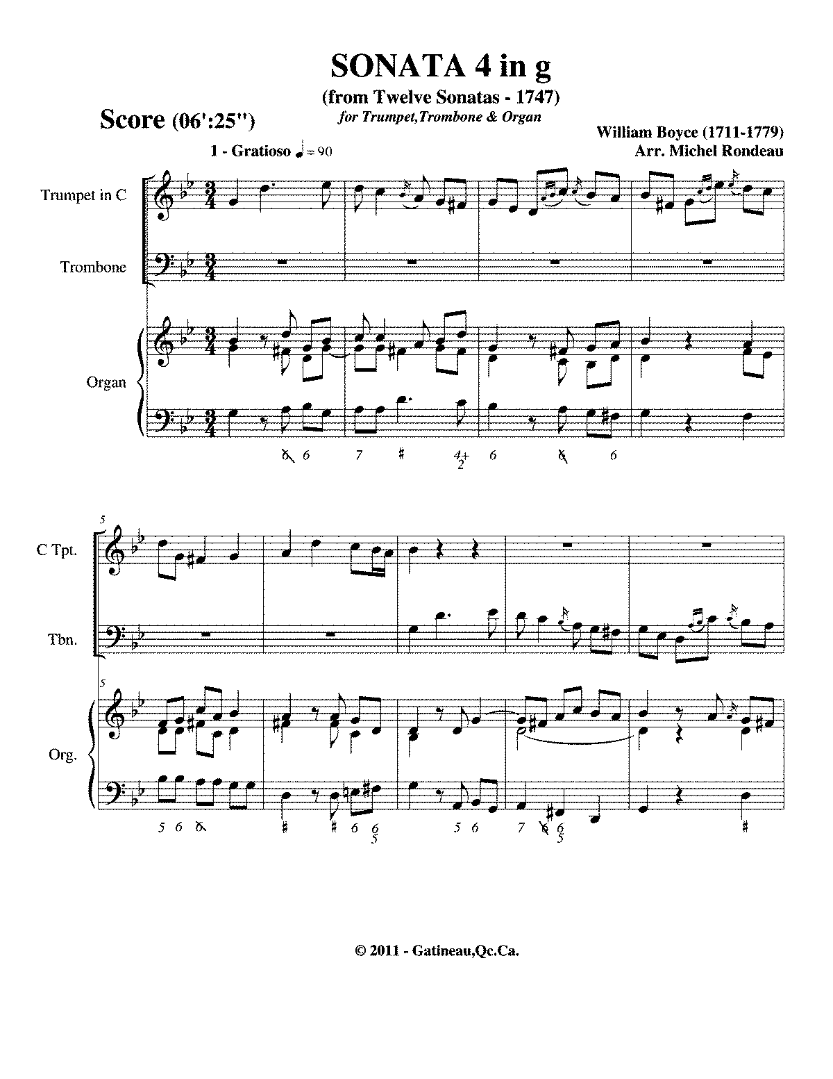 12 Trio Sonatas (Boyce, William) - IMSLP: Free Sheet Music PDF Download