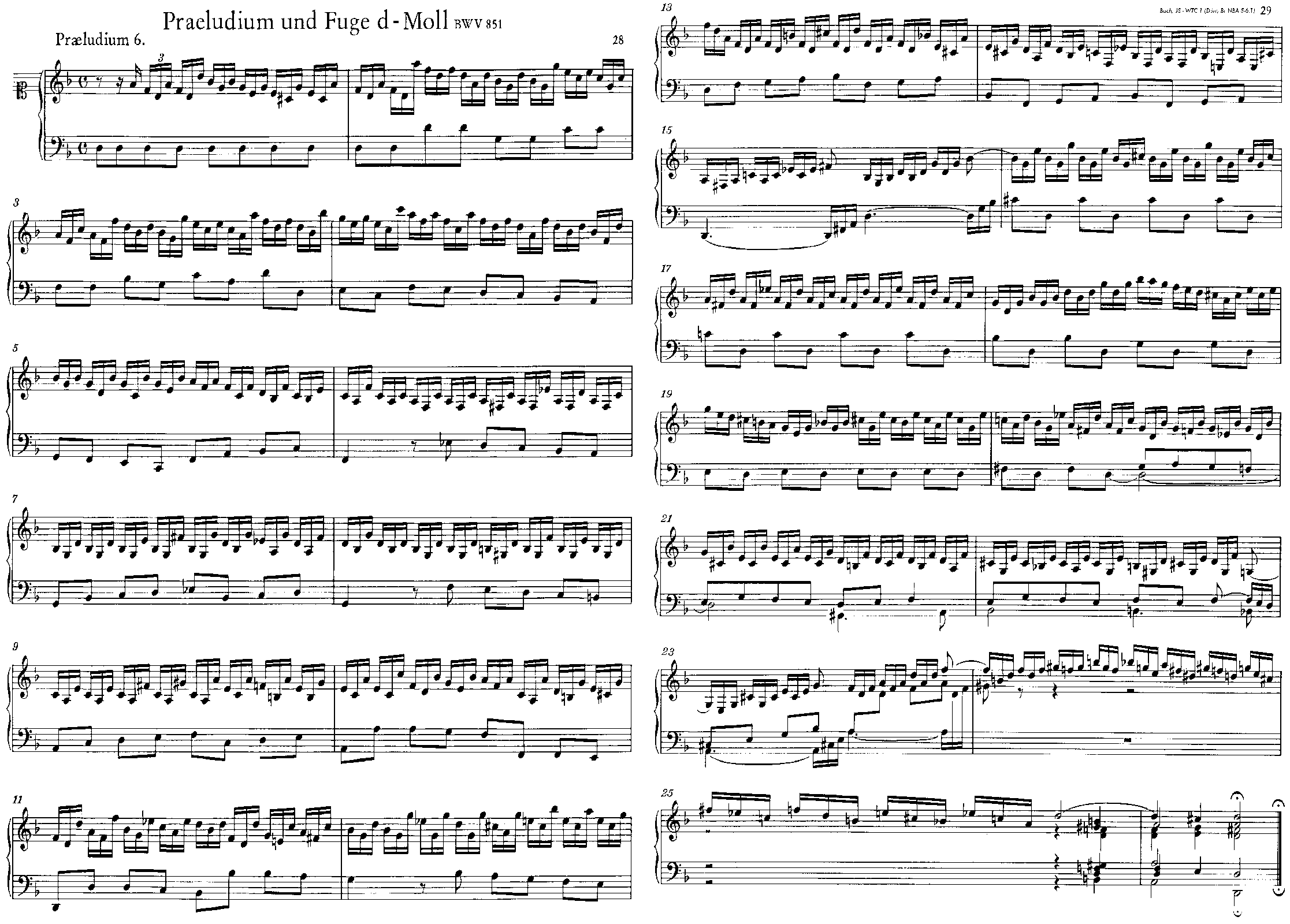 File:PMLP5948-Bach - WTC 1, Prelude and Fugue 6 in D minor, BWV 851 (Du-rr, Br NBA 5-6.1), miniature.pdf