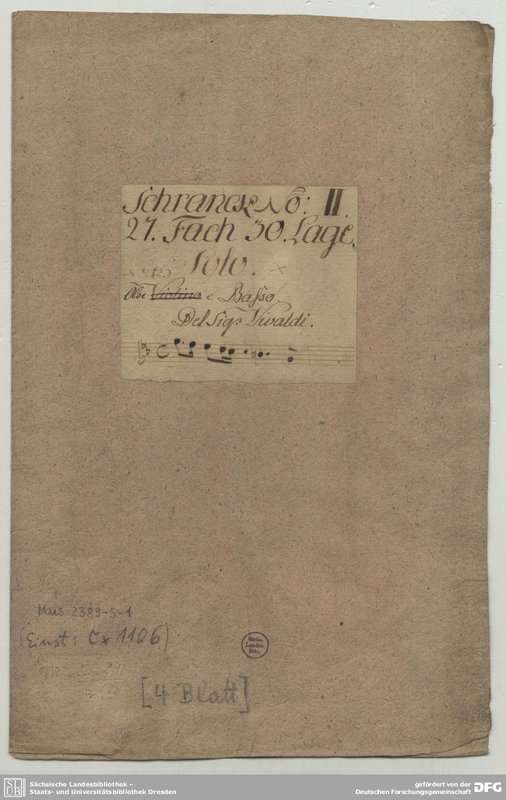 Oboe Sonata in C minor, RV 53 (Vivaldi, Antonio) IMSLP Free Sheet