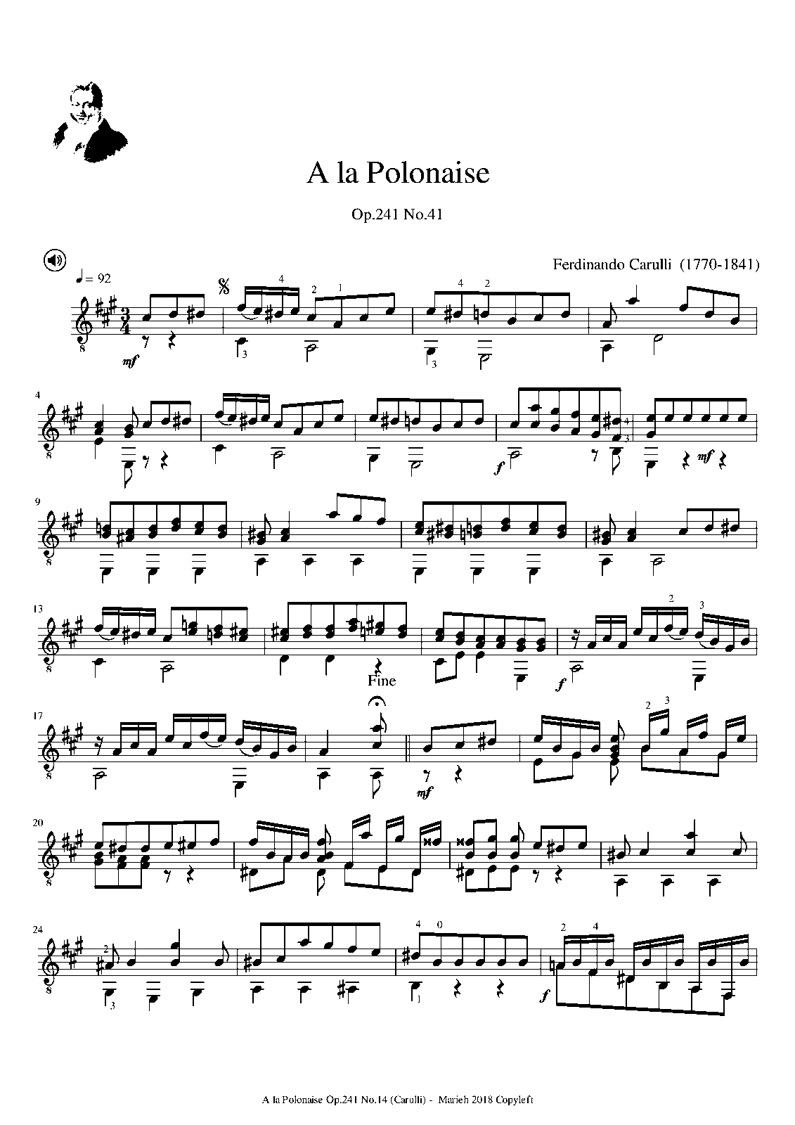 carulli method op. 27 pdf