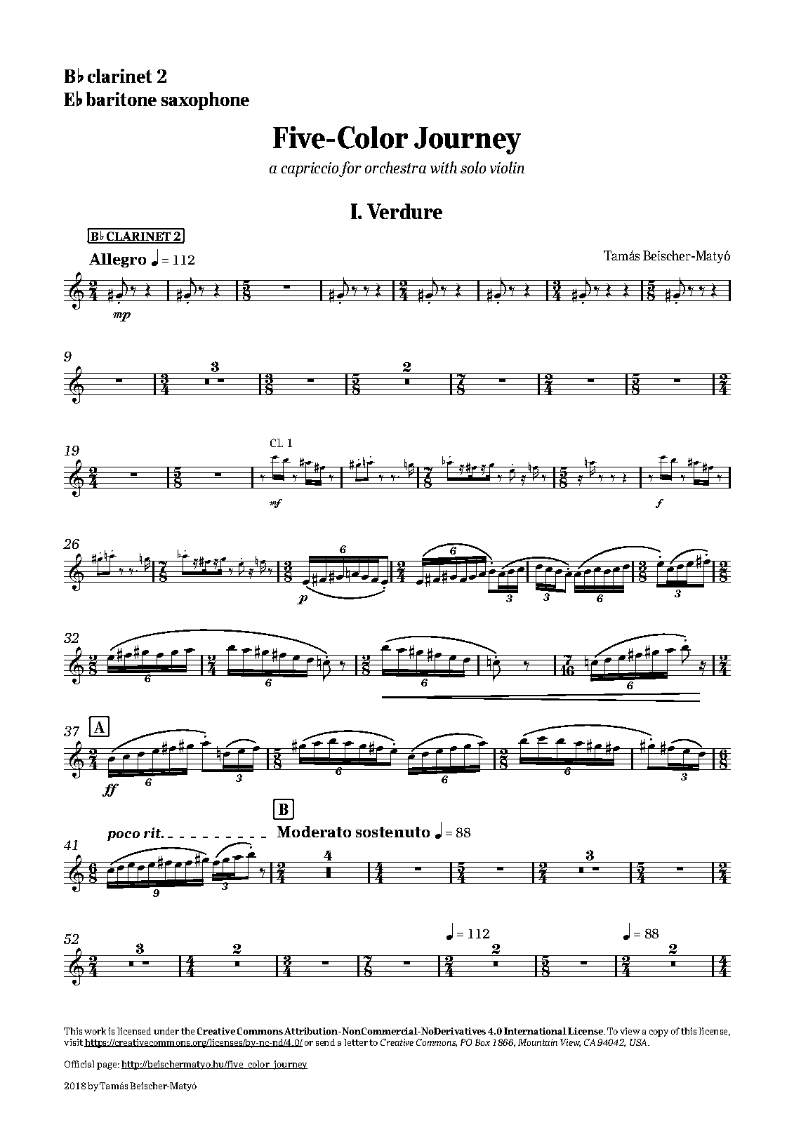 File:PMLP857318-Five-Color Journey - Bb clarinet 2 Eb baritone saxophone r.pdf