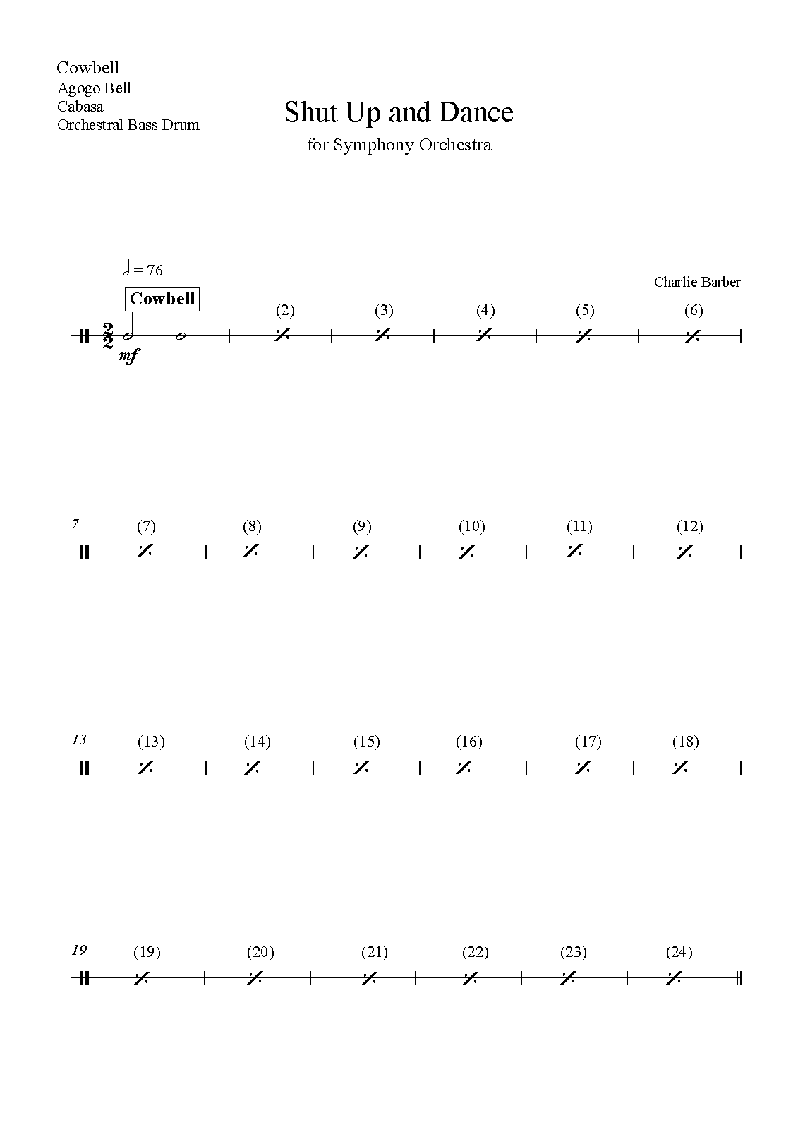 File:PMLP1319067-17 Shut Up and Dance - Cowbell, Agogo, Cabasa, Bass Drum.pdf